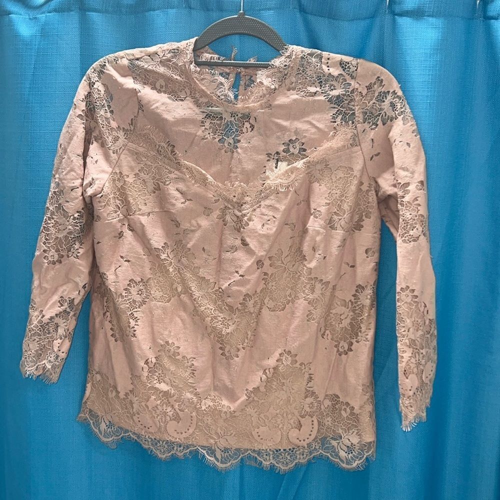 Heartloom blouse pink